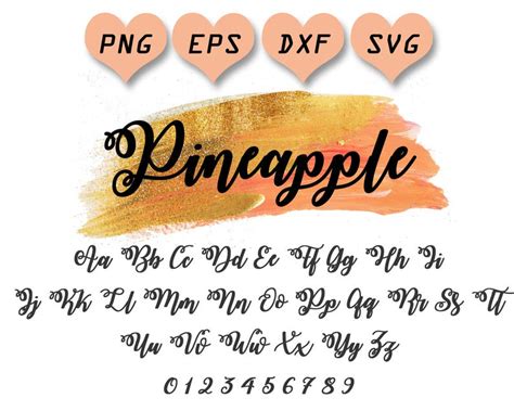 Cricut Font Svg Silhouette Font Svg Swirly Font Svg Curly Etsy