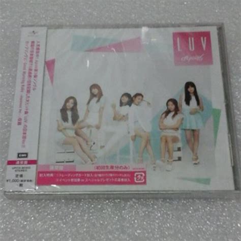 Official Apink Luv Japanese Album Cd First Press Limited Regular