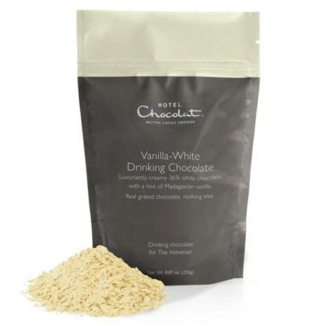 HOTEL CHOCOLAT VANILLA White Luxury Hot Chocolate 250g Pouch New 13 45 PicClick UK