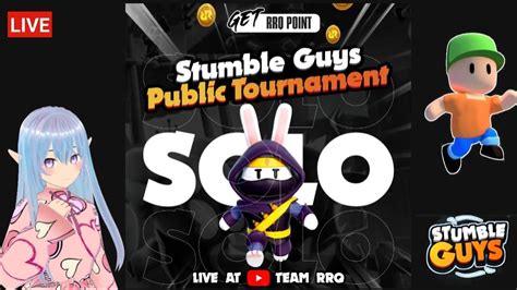 Open Mabar Stumble Guys Public Tournament Rrq Solo Youtube