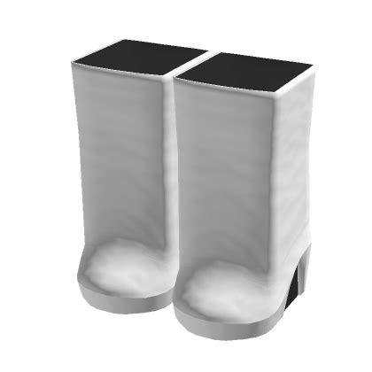 3 0 Goth Latex Thigh Boots White Roblox Item Rolimon S