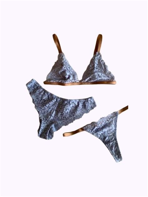Molde conjunto três peças lingerie Atacadão da Costura