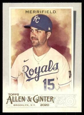 2020 Topps Allen And Ginter Base 259 Whit Merrifield Kansas City