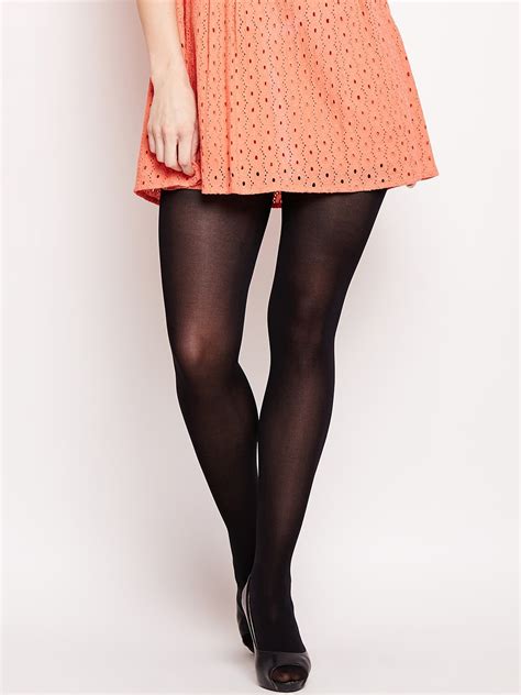 Buy Lebami Women Black Solid Opaque Stockings - Stockings for Women ...