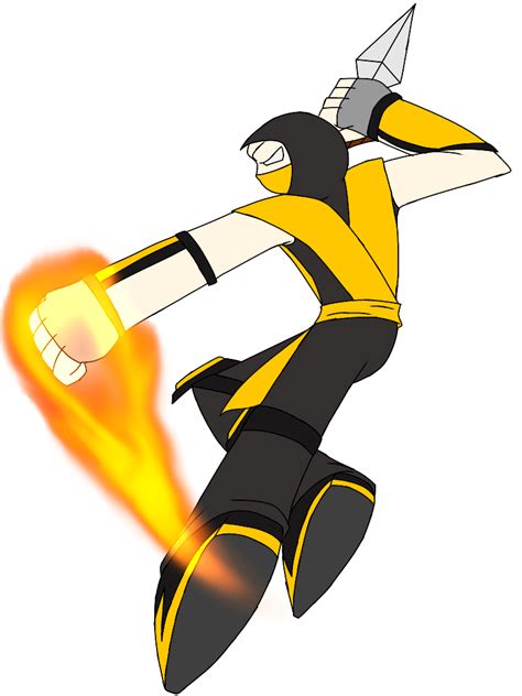 MK Scorpion by BuddyDragon18 on DeviantArt