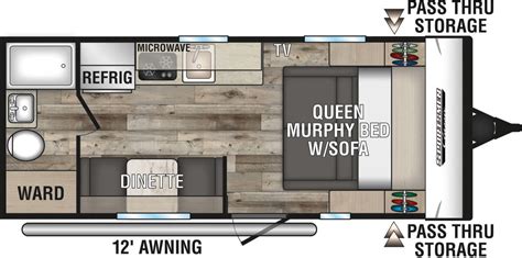 2022 Sportsmen Classic Travel Trailer Floorplans KZ RV