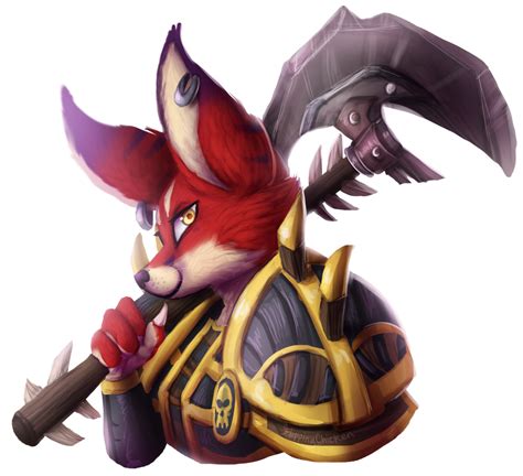 Vulpera Warrior By Flippingchicken On Deviantart