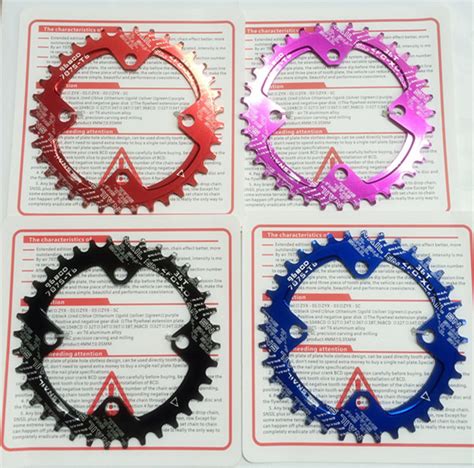 SNAIL 96BCD Chainring Round 34t 36T MTB Narrow Wide Crankset Chain Ring