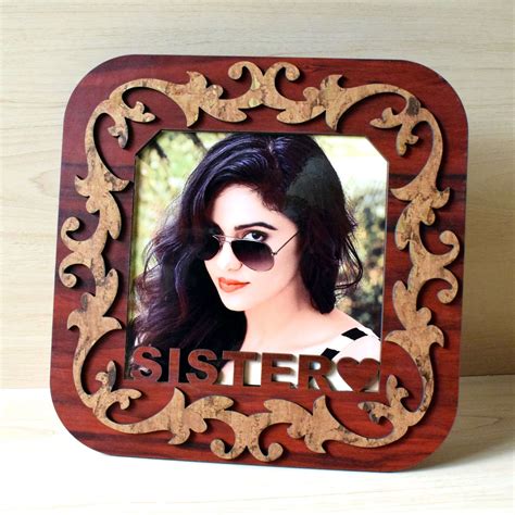 Wooden Designer Frame - Customized Gifts Online - Royal Gifts