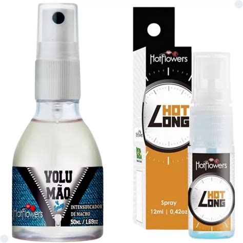 Kit Spray Masculino Volum O Gel Prolongador Ere O Hot Long Mercadolivre