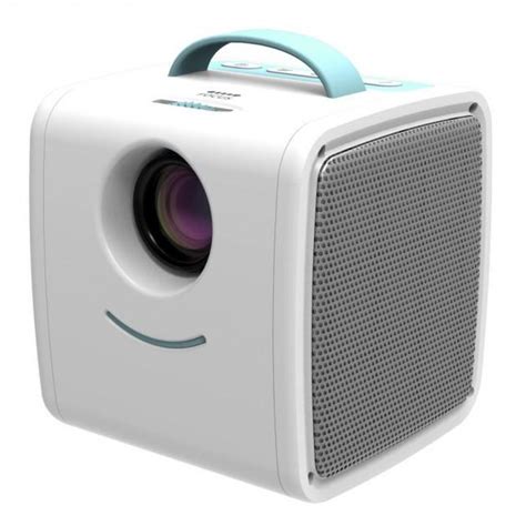 ᐉ Дитячий міні проектор Q2 Kids Story Projector Біло-блакитний • Краща ...