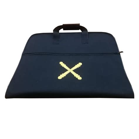 Masonic Regalia Soft Brief Case Blue Lodge Marshal Of Gem