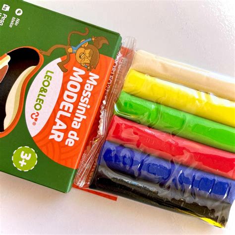 Massinha De Modelar 6 Cores - Massinha de Modelar 6 Cores | Shopee Brasil