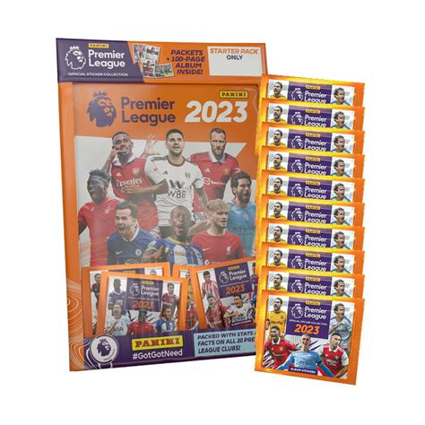 Buy 2023 Panini Premier League Stickers Mega Starter Pack