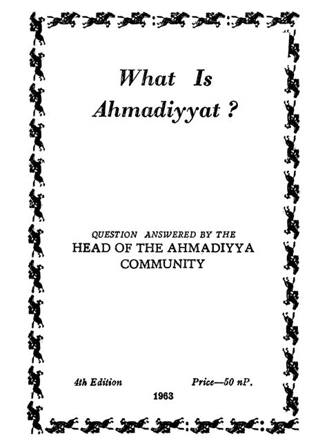 Ahmadiyya Muslim Community