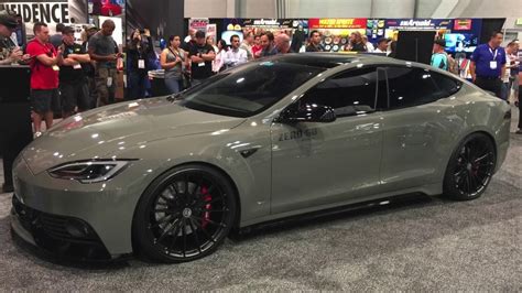 Tesla Model S Body Kit Shown At Sema 2017