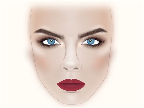 Face Chart Makeup App | Saubhaya Makeup