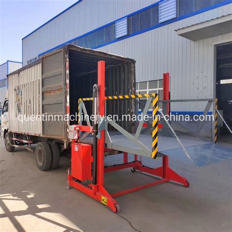 Electric Hydraulic Truck Portable Lift Platform Movable Loading Dock