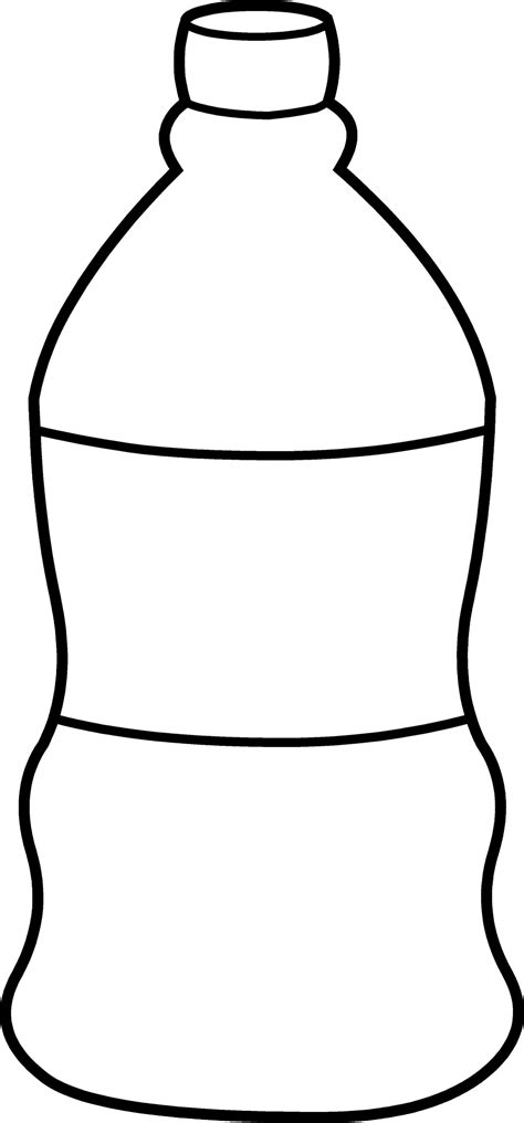 Bottle Free Coloring Pages