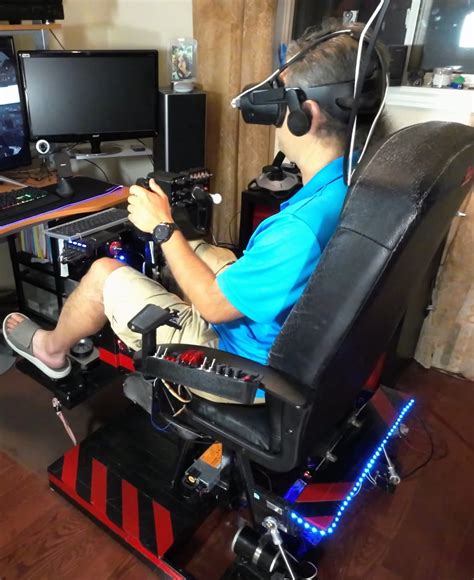 DIY Motion Simulator VR Cockpit project + universal modular controls ...