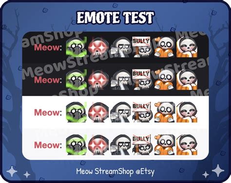 Twitch Emote Cute Grim Reaper Mega Pack Emotes Etsy Canada