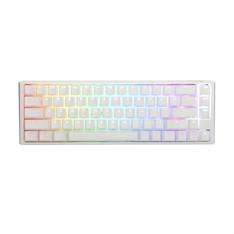 Keyboard Mechanical Ducky One Sf Rgb Pbt Double Shot Keycaps Hot Swappable Cherry Mx Blue