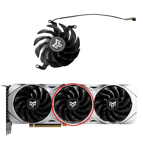 Galax Rtx 3060 3070 3080 3090 Ti Metaltop Gpu Fan Replacement