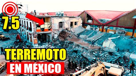 Fuerte Terremoto en México tembló brutalmente vibró la Tierra duro