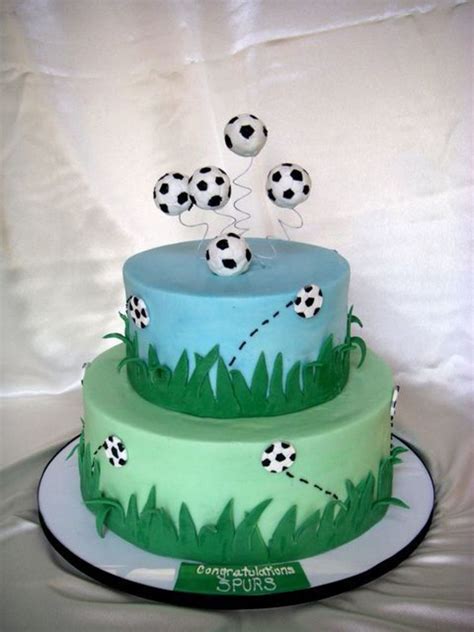 Soccer Team Cake