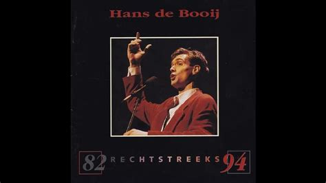 1994 Hans De Booij Rechtstreeks 1982 94 Volledige Cd Youtube