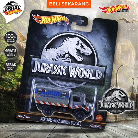 Jual Hot Wheels Entertainment Jurassic World Mercedes Unimog Shopee