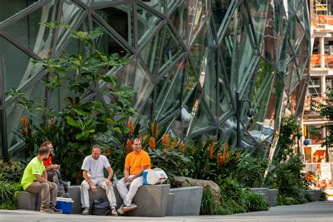 The Spheres in the New Amazon Headquarters | Wowow Home Magazine