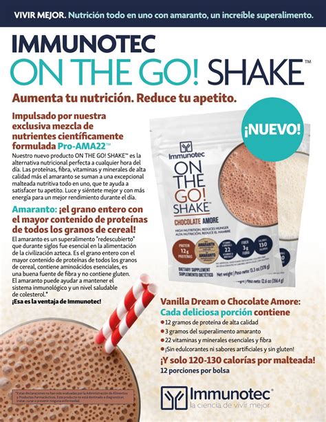 Immunotec Peru Immunocal Peru Telf Shake Nuevo By