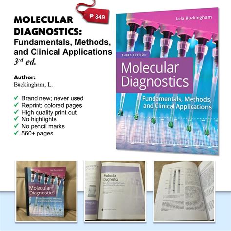 Buckingham Molecular Diagnostics Fundamentals Methods And Clinical Applications 3rd Edition