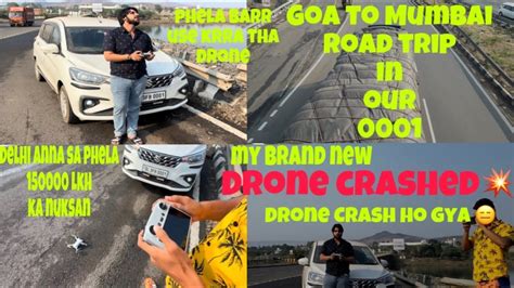 Brand New Drone Crashed💥 Goa Sa Atta Hua Drone Crash Ho Gya 150000 Ka Nuksan First