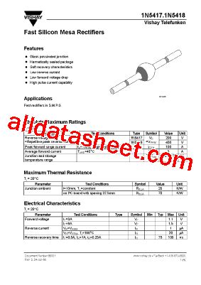 N Datasheet Pdf Vishay Siliconix