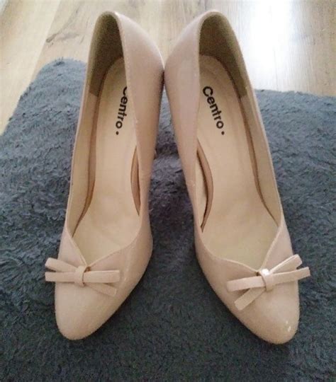 Szpilki Buty Na Obcasie Wysokie Jasne Cieliste Nude Kokardki Centro Rumia OLX Pl