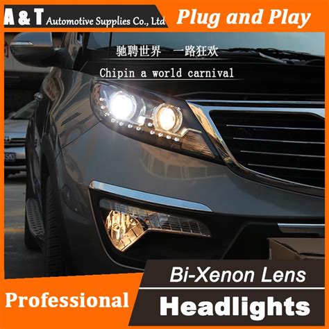 Car Styling For Kia Sportage R Headlight Assembly 2011 2013 Sportage