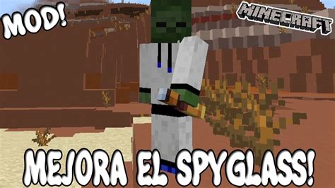 Mejoras Del Spyglass Minecraft 1 19 2 Mod Spyglass Improvements Youtube