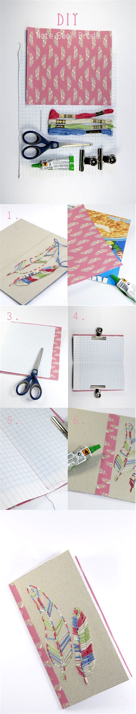 Tuto Comment Faire Un Petit Carnet En Carton Recycl Carton Faire