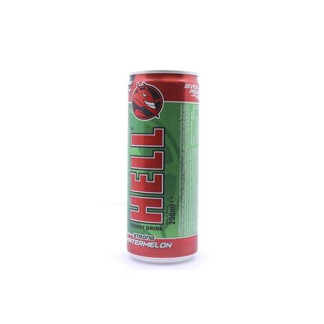 Hell ενεργειακό ποτό Strong Watermelon 250ml Mrpandagr