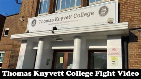 Thomas Knyvett College Fight Video, attack video, Assault Incident ...