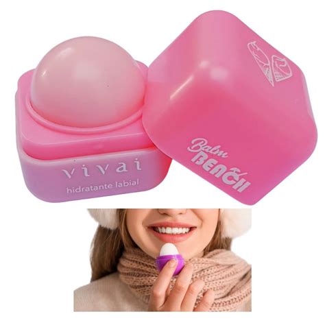 Caixa Lip Balm Beach Hidratante Labial Vivai Cores Shopee Brasil