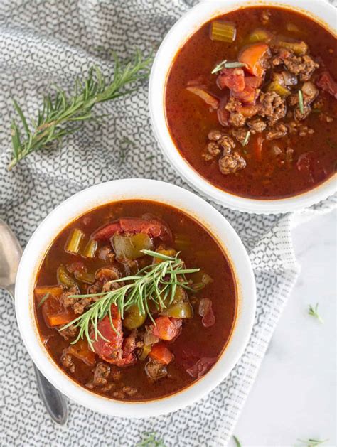 Amazing Keto Hamburger Soup Story Cassidy S Craveable Creations