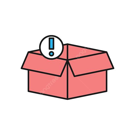 Empty Box Clipart Transparent Background, Empty Box Icon For Your ...