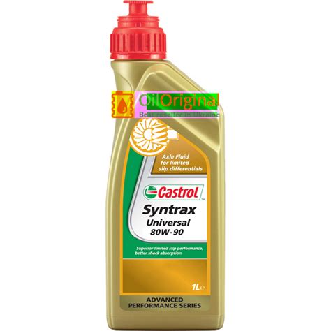 Castrol Syntrax Universal 80w90 - сертифицированное трансмиссионное ...