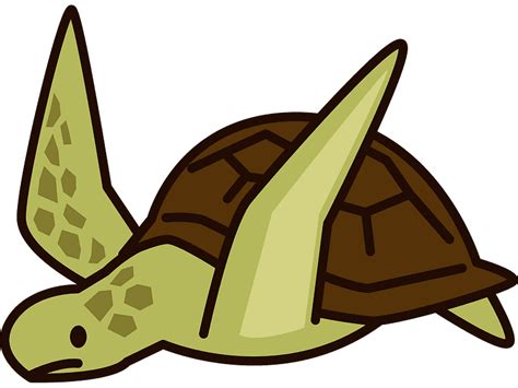 Sea Turtle Clipart Transparent Background - ClipartLib