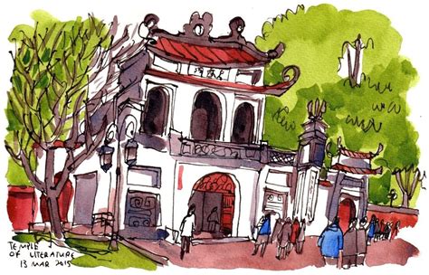 All The Sketches From My Hanoi Vietnam Trip Mar 2015 Parka Blogs