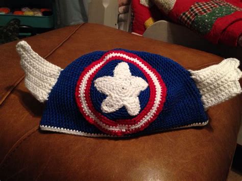 Crochet Captain America | Crochet, Crochet projects, Captain america