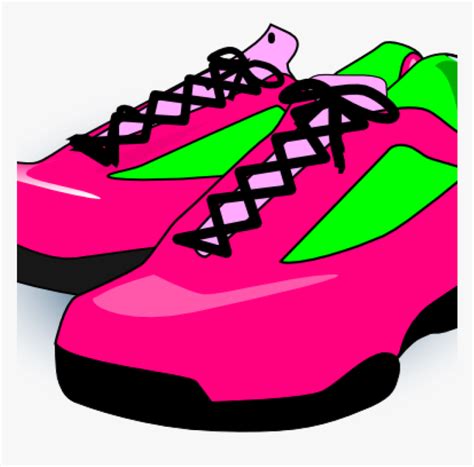 Picture Transparent Download Clipart Sneakers Pink Shoes Clip Art Hd